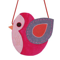 Kindertasche Vogel Pink