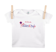 Heldenkind Charity Baby Shirt Kurzarm "Ich bin ein Heldenkind" bei Heldenkind aus Bio-Baumwolle