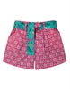 Frugi Seren Reversible Shorts -  Aqua Indian Horse