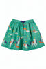 Frugi - Twirly Dream Skirt -  Pacific Aqua Unicorns