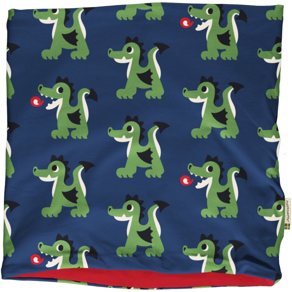 maxomorra - Scarf Velour Dragon