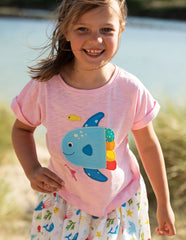 Frugi Shirt - Sophia Slub T-Shirt