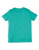 Frugi Carsen Applique T-shirt -  Pacific Aqua  Elephant