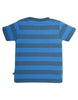 Frugi Easy On Tee -  Blue Stripe Tractor