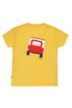 Frugi - Scout Applique Top - Bumblebee Vehicle