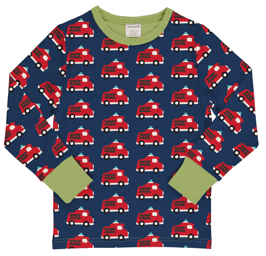 Maxomorra - Langarmshirt FIRE TRUCK