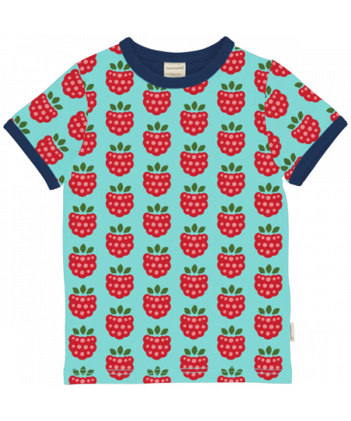 maxomorra - Shirt kurzarm RASPBERRY