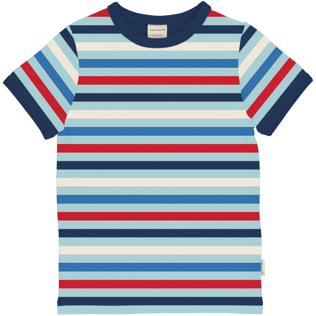 Maxomorra - T-Shirt STRIPE ICE