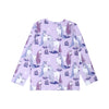 walkiddy - Langarm Shirt Unicornland Lila