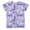 walkiddy - T-Shirt Unicornland Lila