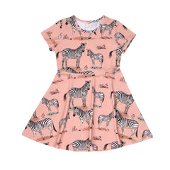 Walkiddy - Kleid Zebra Family