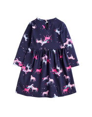 Tom Joule Kleid Alina mit Einhorn