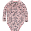 Wickelbody ZADIE in rosa mit Blumen