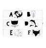 Buchstaben Letter Set ABC ANIMALS BLACK