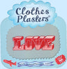 Bügelbilder Clothes Plasters Love 1 Stück