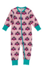 strampler peacock in rosa bei heldenkind