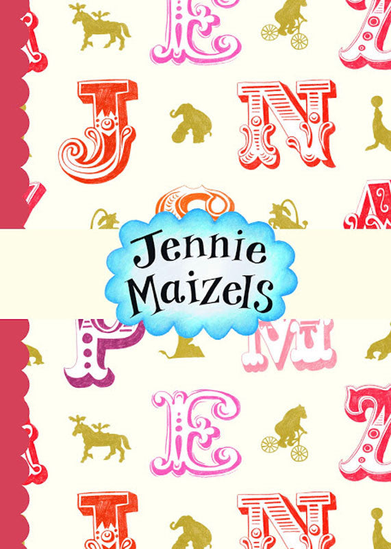 notizbuch pink circus von jennie maizels bei heldenkind