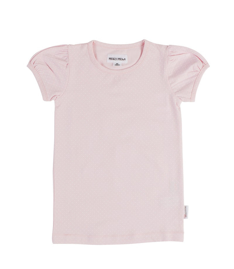 Phister & Philina T-Shirt rosa mit Punkten bei Heldenkind