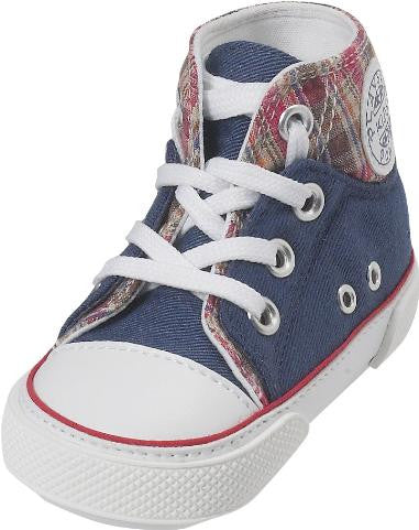 Baby Canvas-Turnschuh Blau