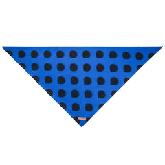 Zezuzulla Dreieckstuch Punkte Blau